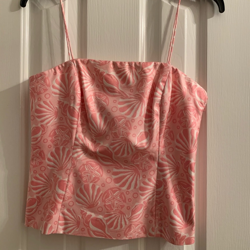 Vineyard Vines top, straps optional, Size 2